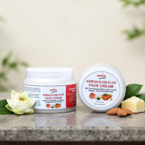 Korean Glass Glow Face Cream (Glow face wash FREE)